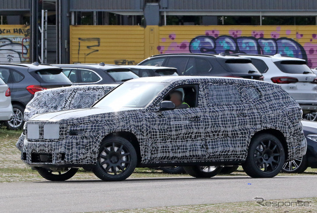 BMW X8 市販型プロトタイプ(スクープ写真)