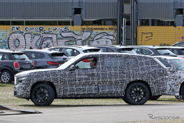 BMW X8 市販型プロトタイプ(スクープ写真)
