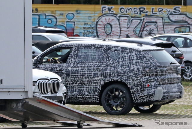 BMW X8 市販型プロトタイプ(スクープ写真)