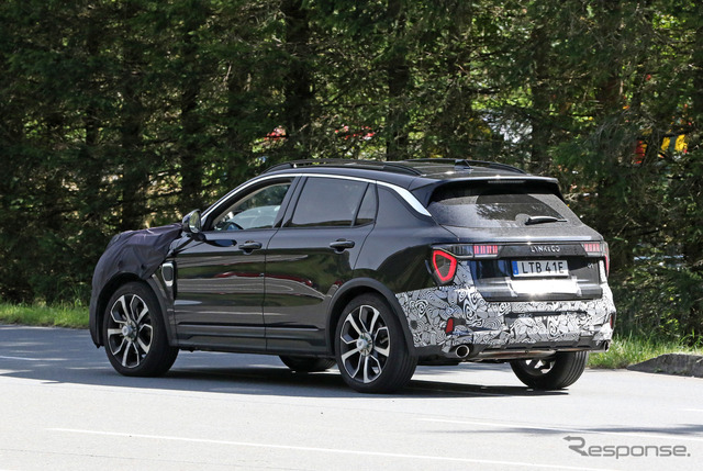 Lynk & Co 01 改良新型プロトタイプ（スクープ写真）