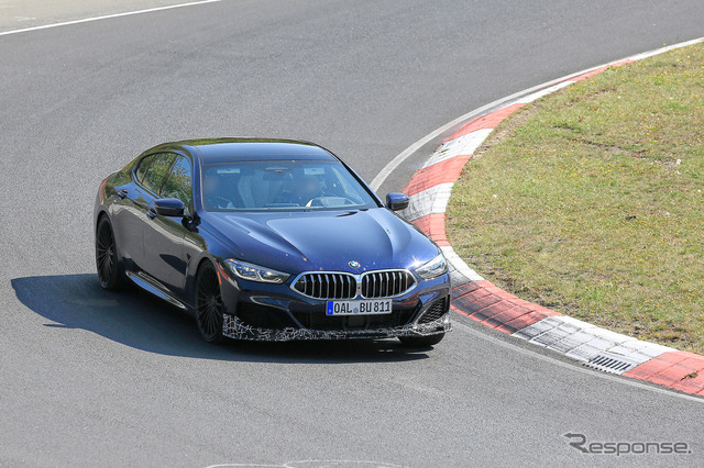 アルピナ B8グランクーペ 市販型プロトタイプ(スクープ写真)