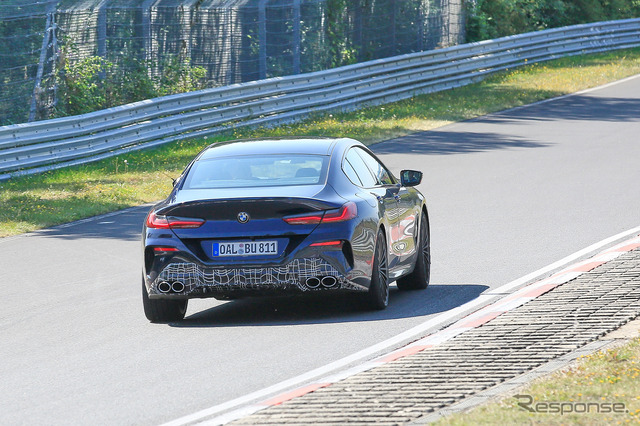 アルピナ B8グランクーペ 市販型プロトタイプ(スクープ写真)
