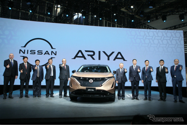 日産アリア(9月26日、北京モーターショー2020)