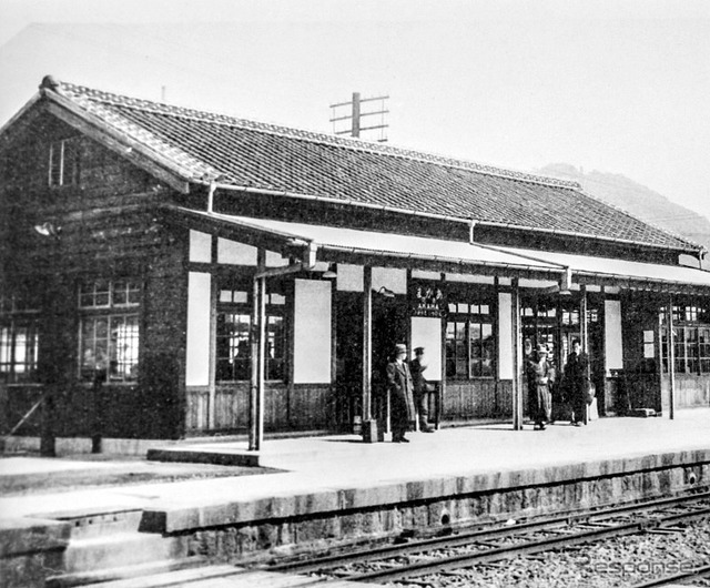 赤間駅(昭和初期)