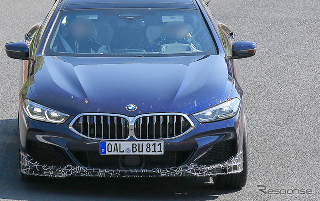 アルピナ B8グランクーペ 市販型プロトタイプ(スクープ写真)
