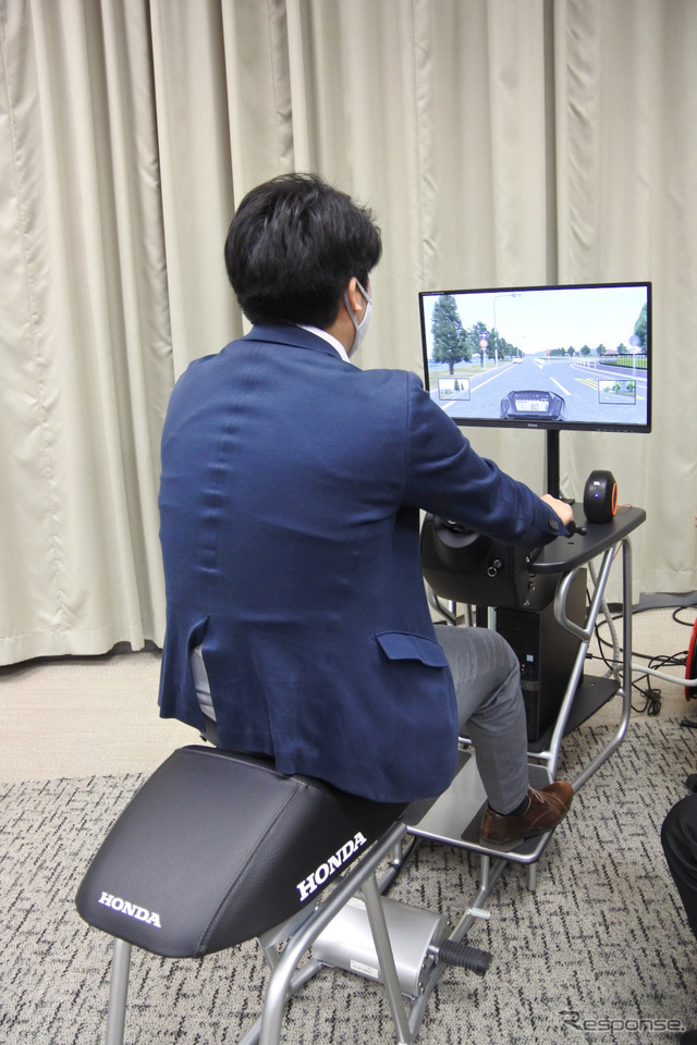 ホンダ 安全運転普及活動 取材会