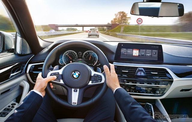 BMWのアクティブクルーズコントロールのイメージ