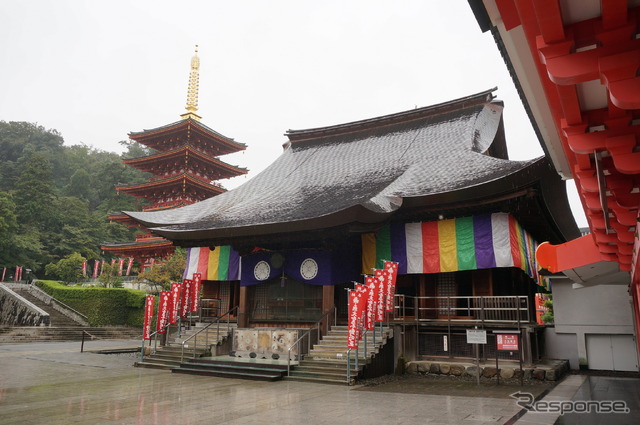 交通安全祈願として有名な高幡不動 金剛山にもお参り済み