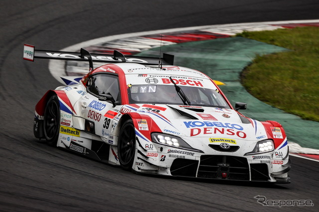 GT500クラス優勝の#39 DENSO KOBELCO SARD GR Supra