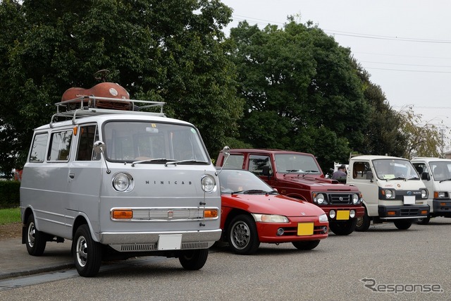 昭和平成の軽自動車展示会