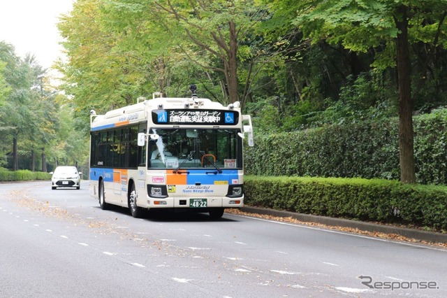 遠隔監視・操作によるレベル3自動運転バス