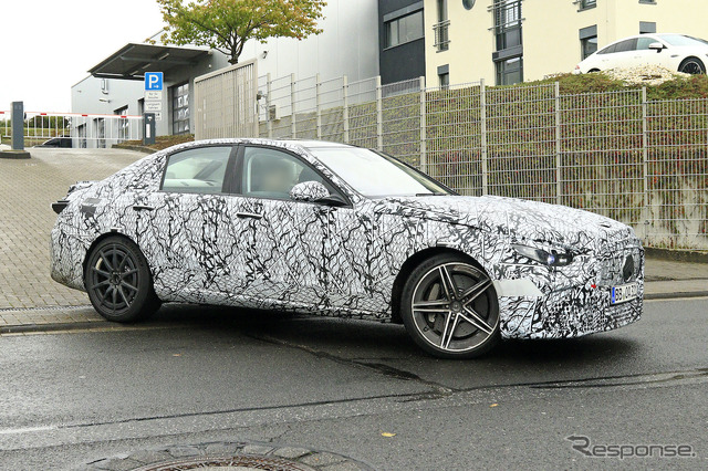 メルセデスAMG C63 次期型プロトタイプ(スクープ写真)