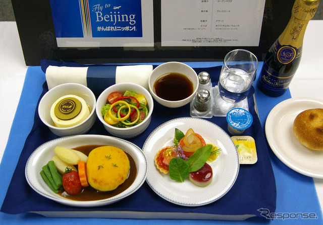 【北京オリンピック】応援機内食 ANAとJAL