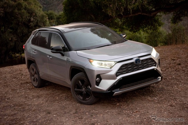 トヨタ RAV4 ハイブリッド の2021年モデル(米国仕様)