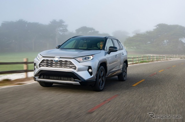 トヨタ RAV4 ハイブリッド の2021年モデル(米国仕様)