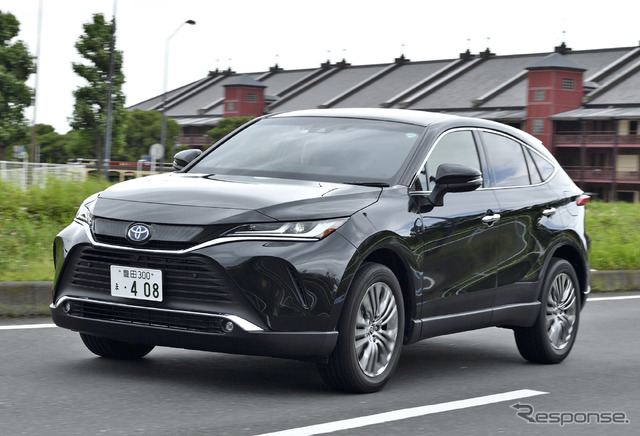 トヨタ ハリアー 新型(写真はハイブリッド)