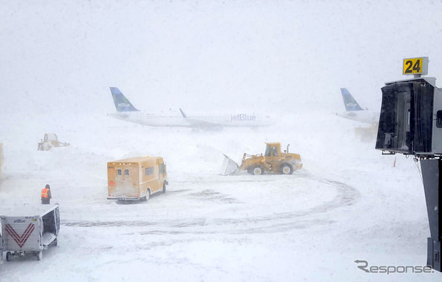 ニューヨーク、JFK空港(2018年1月4日)