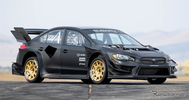 『ジムカーナ』ビデオシリーズ最新作のために製作されたスバル WRX STI のワンオフモデル