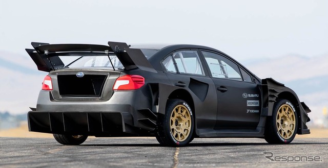 『ジムカーナ』ビデオシリーズ最新作のために製作されたスバル WRX STI のワンオフモデル