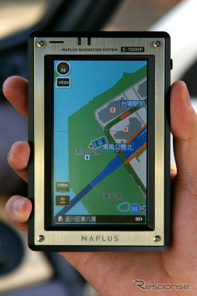 【MAPLUS PND登場】「E-100MPはPND差別化時代への回答」…エディア開発者インタビュー 前編