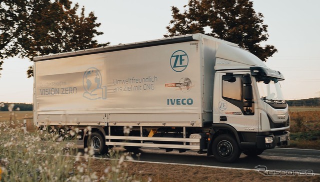 ZFとイヴェコの天然ガストラック