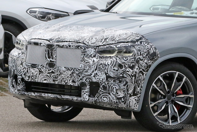 BMW X3 M40i 改良新型プロトタイプ(スクープ写真)