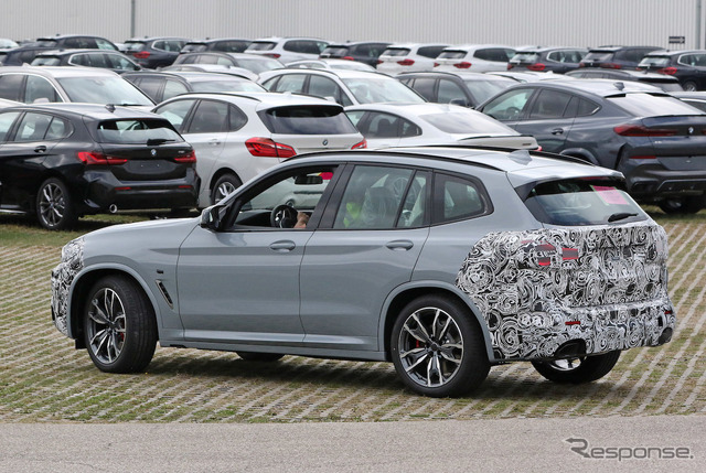 BMW X3 M40i 改良新型プロトタイプ(スクープ写真)