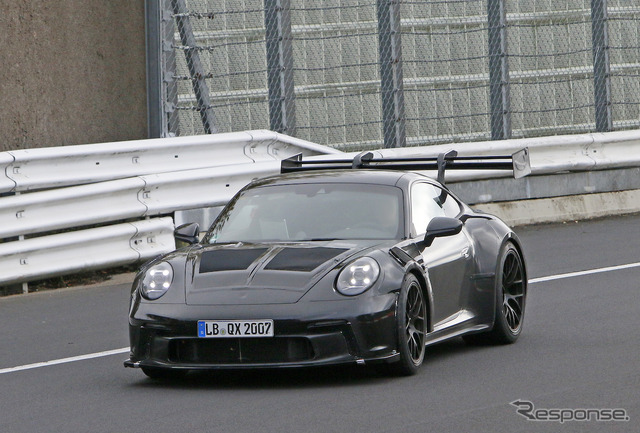 ポルシェ 911 GT3 RS 次期型プロトタイプ（スクープ写真）