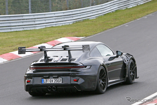 ポルシェ 911 GT3 RS 次期型プロトタイプ(スクープ写真)