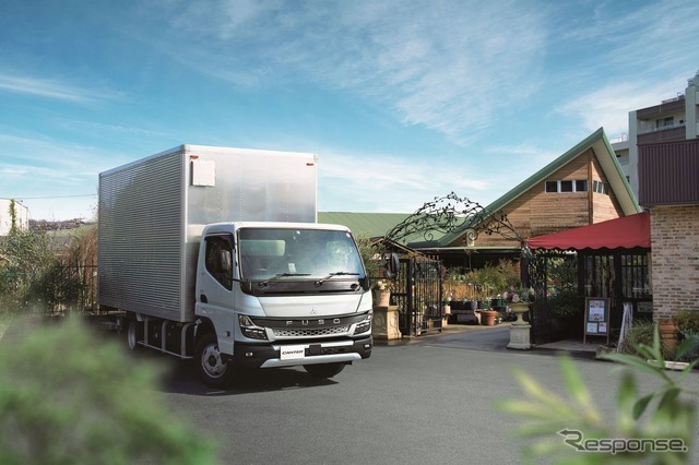 新型キャンター発表:トラックはBEVかFCVか?