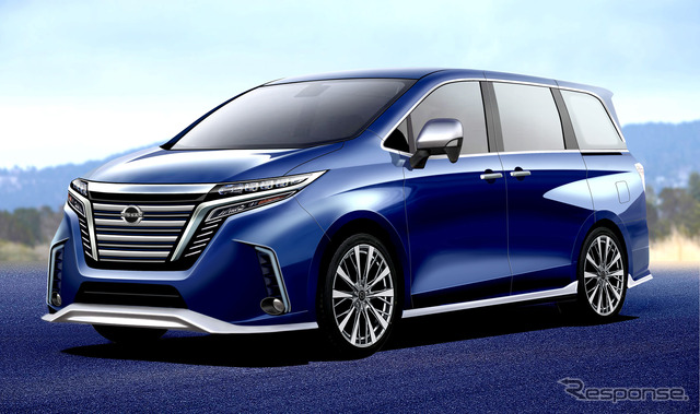 日産 エクルグランド 次期型 予想CG