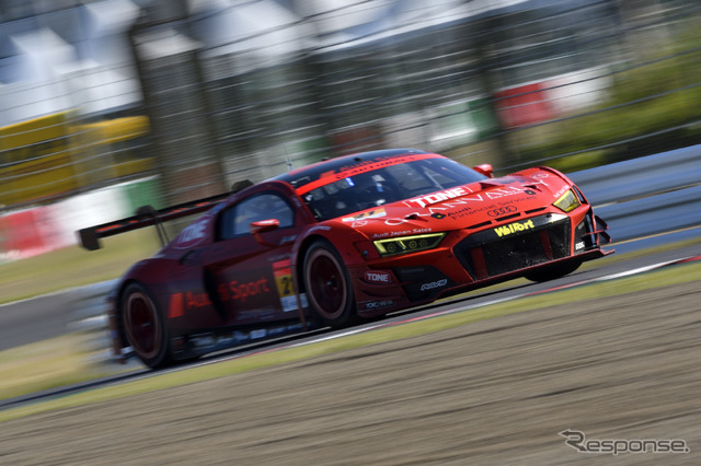 優勝した#21Hitotsuyama Audi R8 LMS