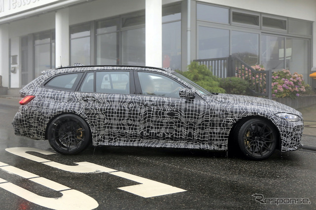 BMW M3ツーリング プロトタイプ(スクープ写真)