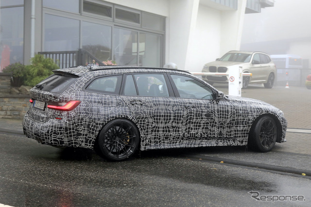 BMW M3ツーリング プロトタイプ(スクープ写真)