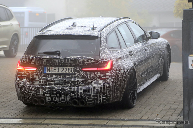 BMW M3ツーリング プロトタイプ(スクープ写真)