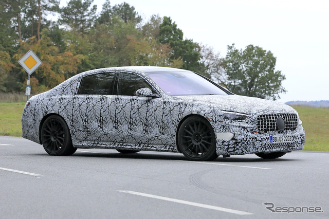 メルセデスAMG S63e プロトタイプ(スクープ写真)