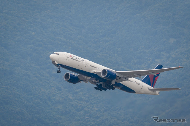 ボーイング777-232(ER。2018年、香港空港)