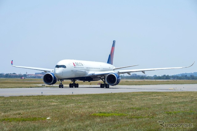 エアバスA350-900、デルタ航空向け初号機(2017年)