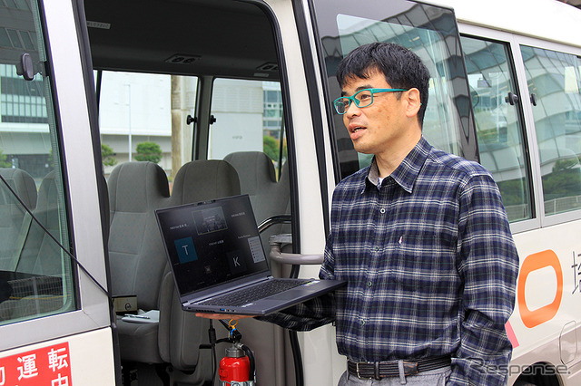 実験現場から埼玉工業大学オンラインゼミで学生に伝える同大学工学部情報システム学科 渡部大志教授(埼玉工業大学自動運転技術開発センター長)