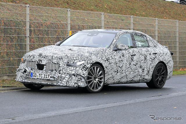 メルセデスAMG C43 次期型プロトタイプ(スクープ写真)