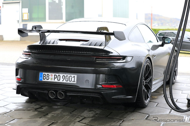 ポルシェ 911 GT3 次期型プロトタイプ (スクープ写真)