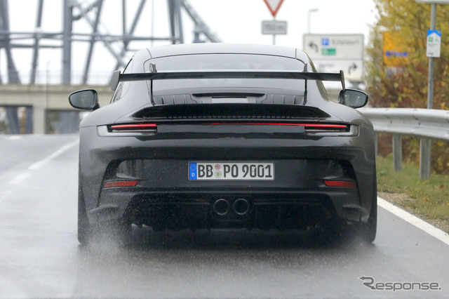 ポルシェ 911 GT3 次期型プロトタイプ (スクープ写真)
