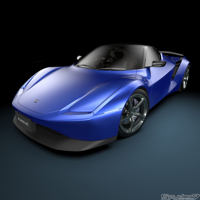ホンダ NSX 次期型 予想CG