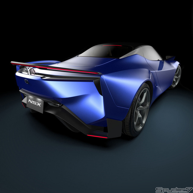 ホンダ NSX 次期型 予想CG