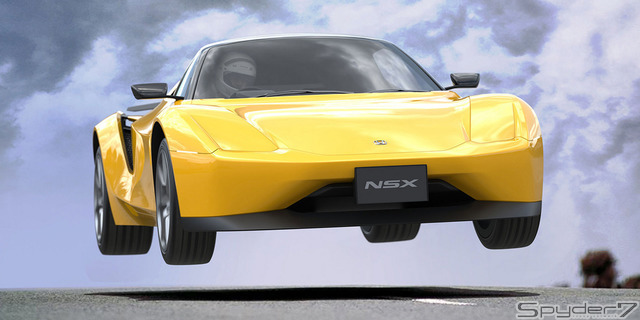 ホンダ NSX 次期型 予想CG