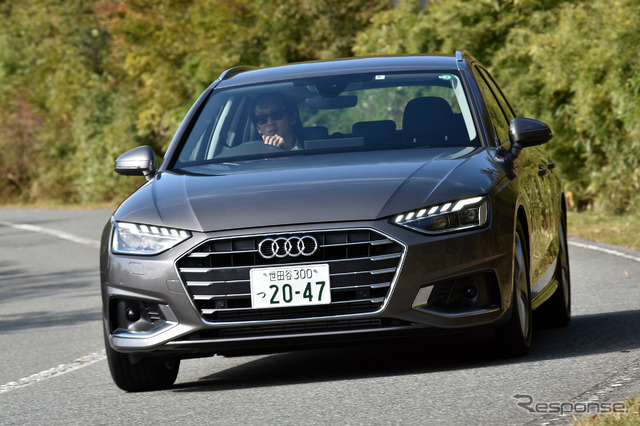 アウディ A4アバント 改良新型(35 TFSI Advanced)