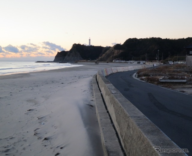 いわき市薄磯海岸