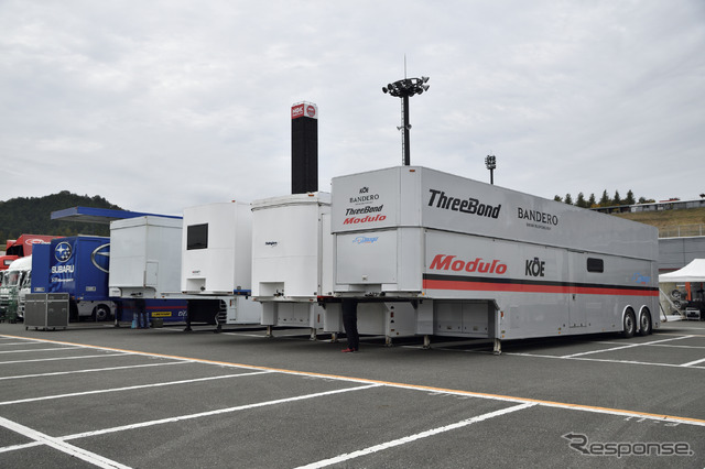 SUPER GT第7戦 ツインリンクもてぎ搬入の様子