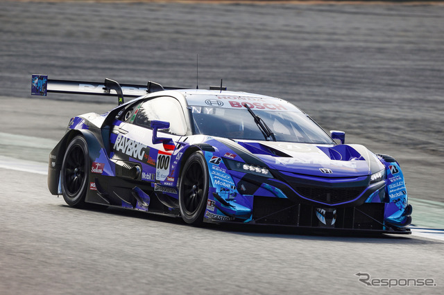 GT500クラス予選3番手の#100 RAYBRIG NSX-GT