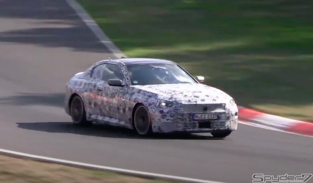 BMW 2シリーズ クーペ 次期型プロトタイプ スクープ写真